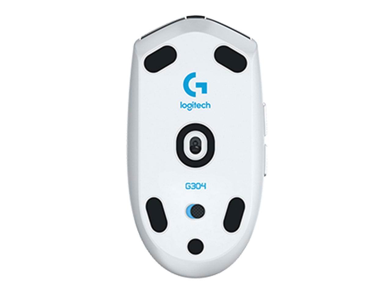 Logitech G304 Lightspeed Wireless Gaming Mouse 6 Programmable Keys 12000DPI Support USB Interface Windows/Mac OS- Black