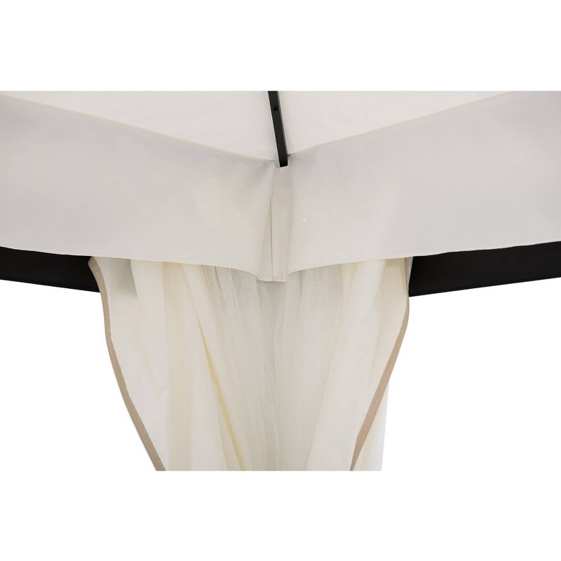 Kupperswick 10' X 10' Steel Frame Backyard Vented Gazebo - Sunjoy