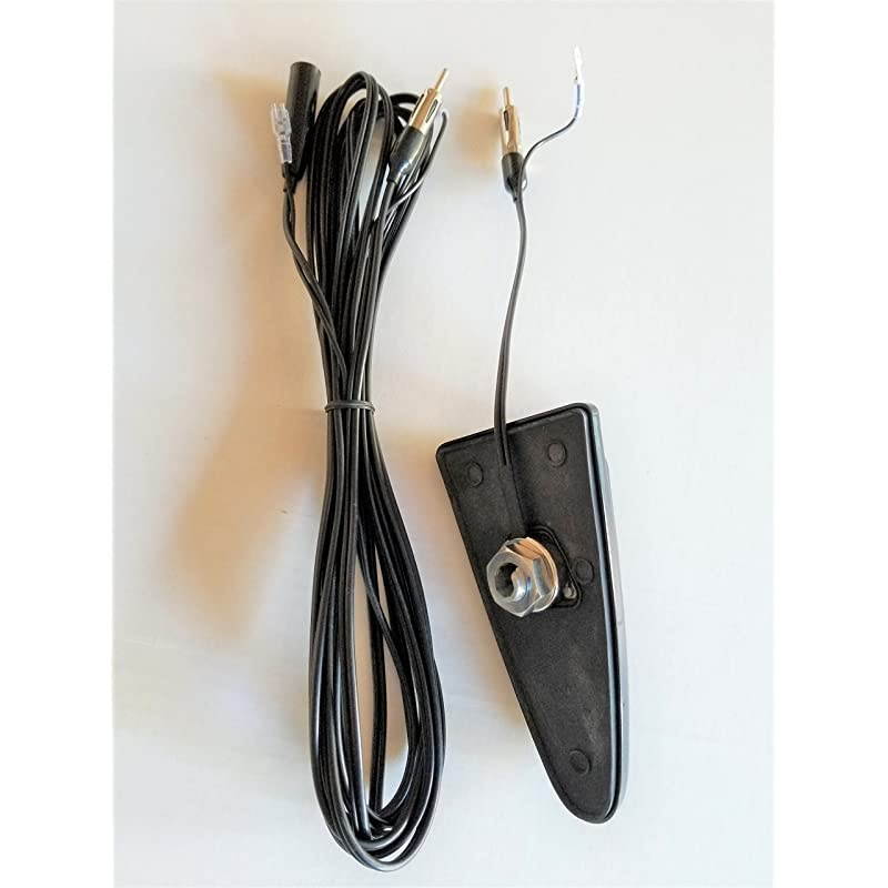 Fin AM FM Amplified Amplifier Marine Car Truck Offroad Antenna Stereo Radio 12V