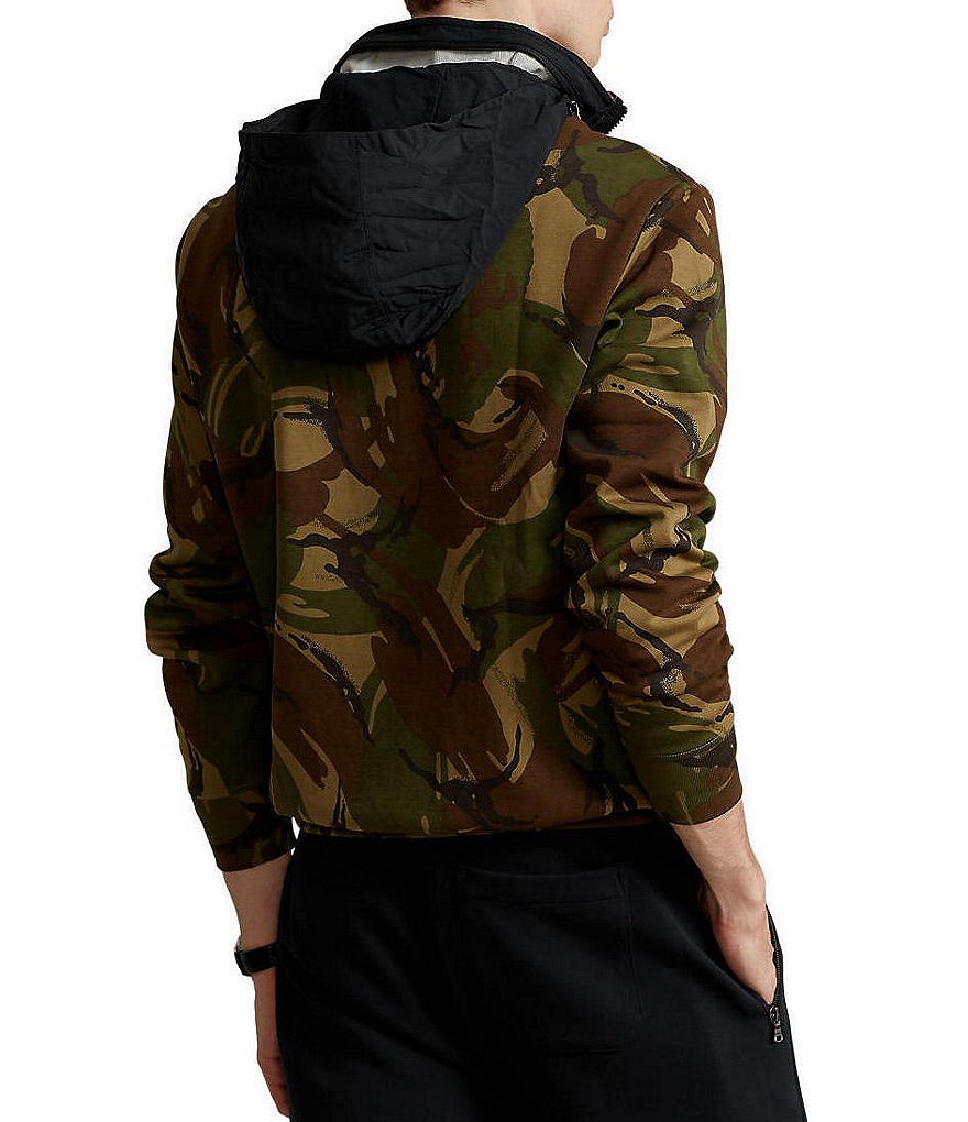 Polo Ralph Lauren Camo Water-Repellent Double-Knit Hoodie