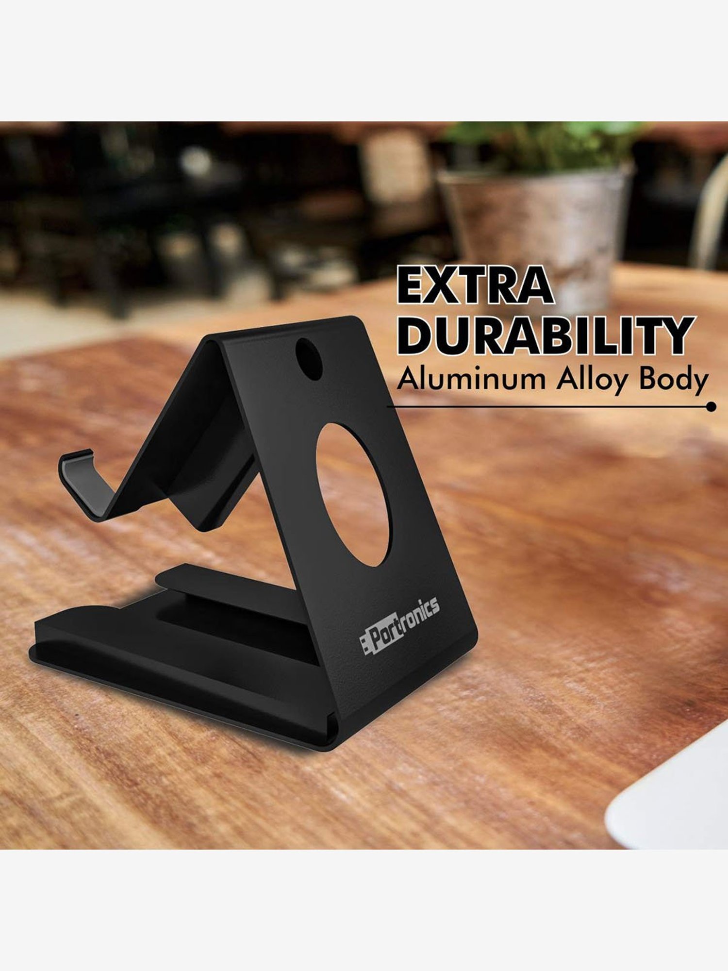 GRIPP Magic Stand Compatible for All Mobile Phones Devices (Black)