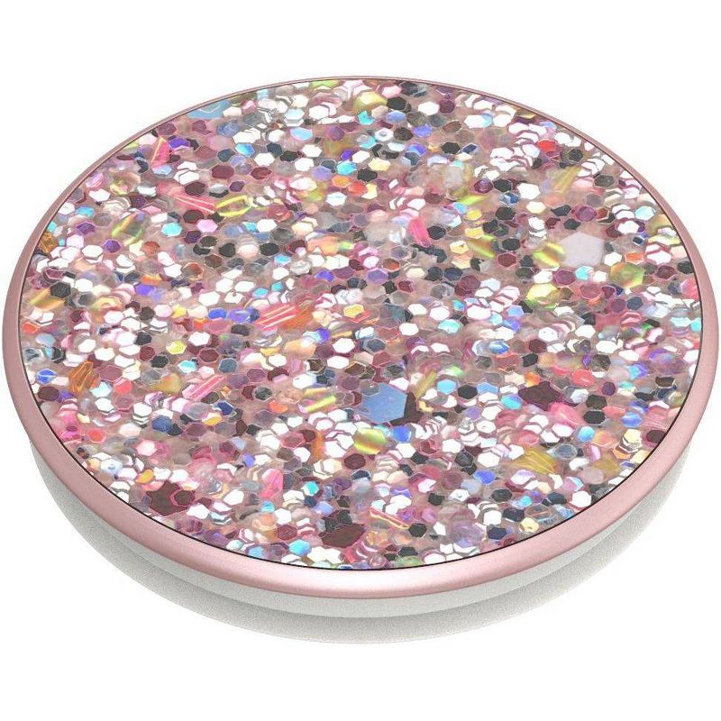 PopSockets PopGrip Cell Phone Grip & Stand - Sparkle Rosebud Pink