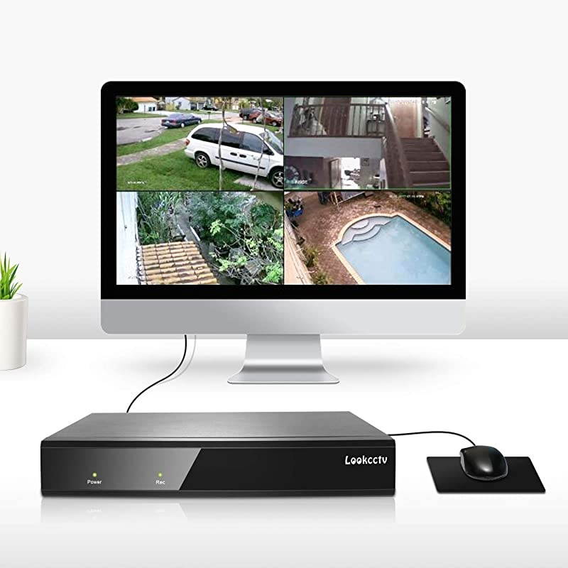 16CH 5MP Network Video Recorder 16 Channel CCTV NVR Onvif P2P Quick QR Code ScanEasy Remote View HDMIVGA Output Hard Disk is Not Included