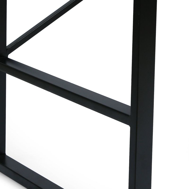 Glentana Modern Industrial Handcrafted Mango Wood Counter Height Desk Brown/Black - Christopher Knight Home