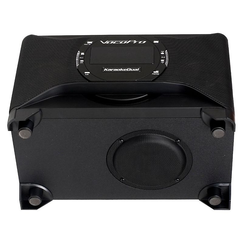 VocoPro KARAOKEDUAL All-In-One Karaoke Boom Box with Wireless Mics