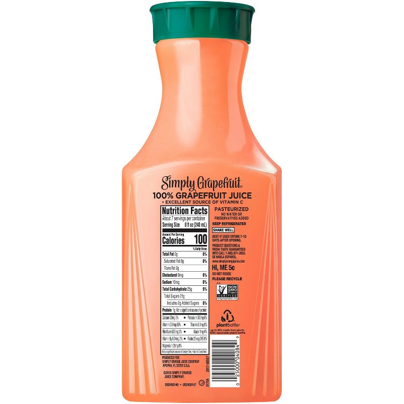 Simply Grapefruit 100% Pure Squeezed Juice - 52 fl oz