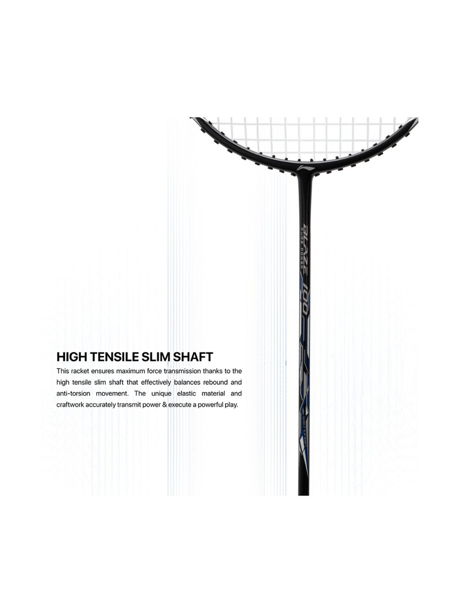 Li-Ning Blaze 100 Badminton Racket (Navy Blue) Size - Medium