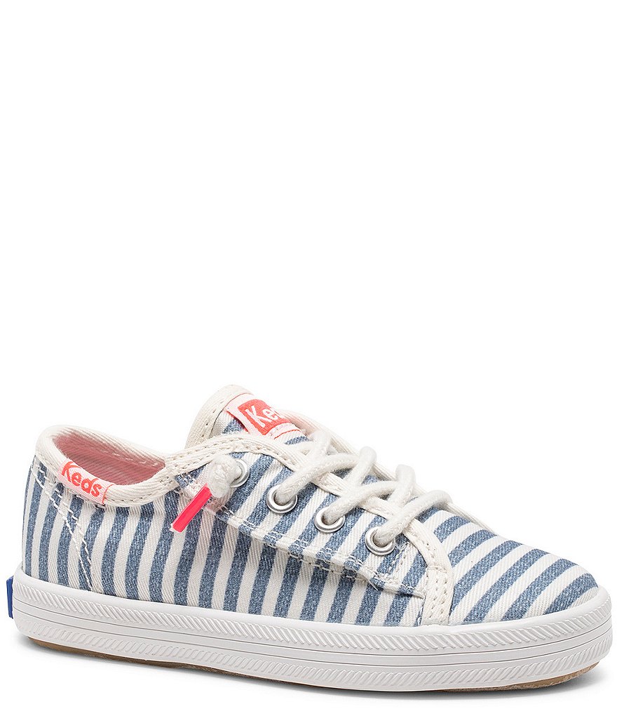 Keds Girls' Kickstart Jr Stripe Sneakers (Toddler)