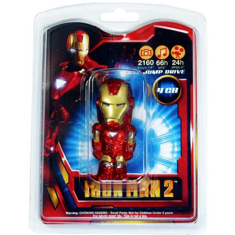 Tyme Machines Iron Man 4 GB USB Flash Drive