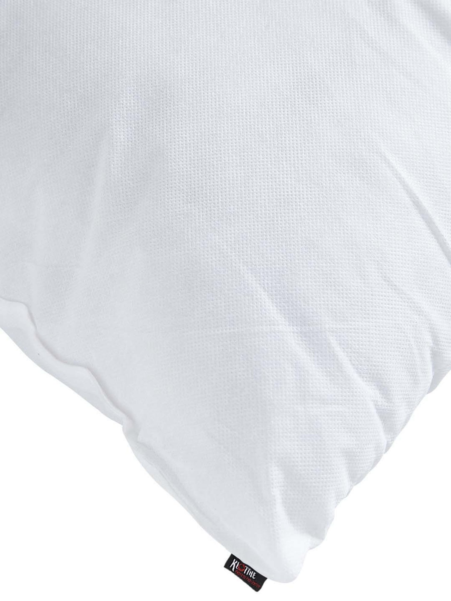 Welspun Easy Sleep White Microfibre Pillow Filler Set of 2