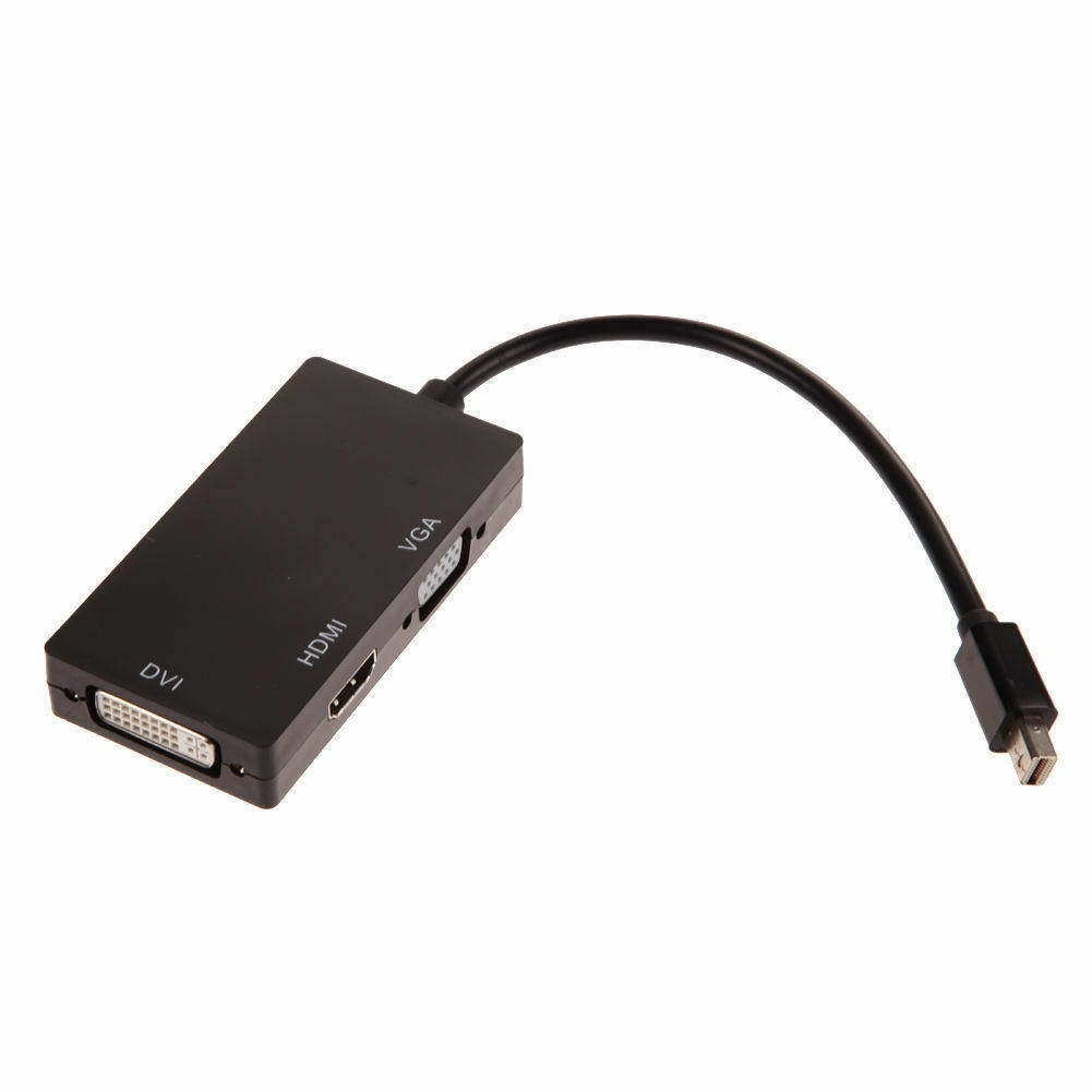 Mini DisplayPort DP to HDMI VGA DVI Converter For  Surface Pro 1 2 3 4