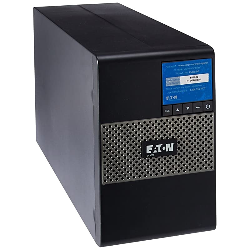 Electrical 5P1500 External UPS,Black/Silver