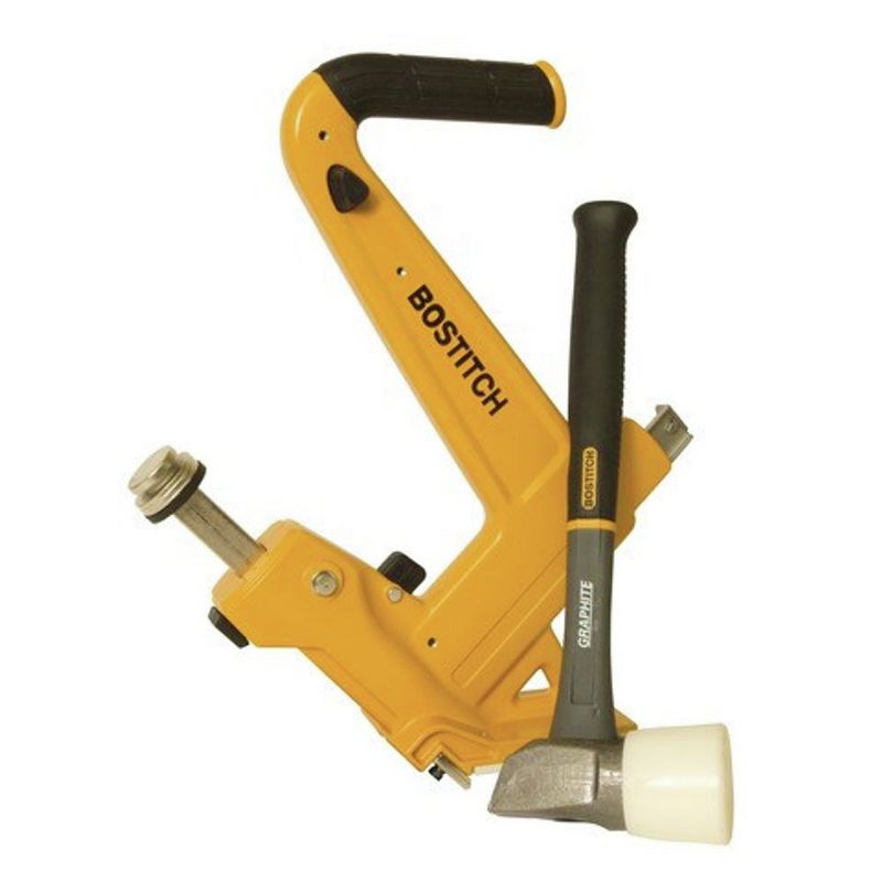 Bostitch U/MFN201 2 in. Manual Hardwood Flooring Cleat Nailer Kit