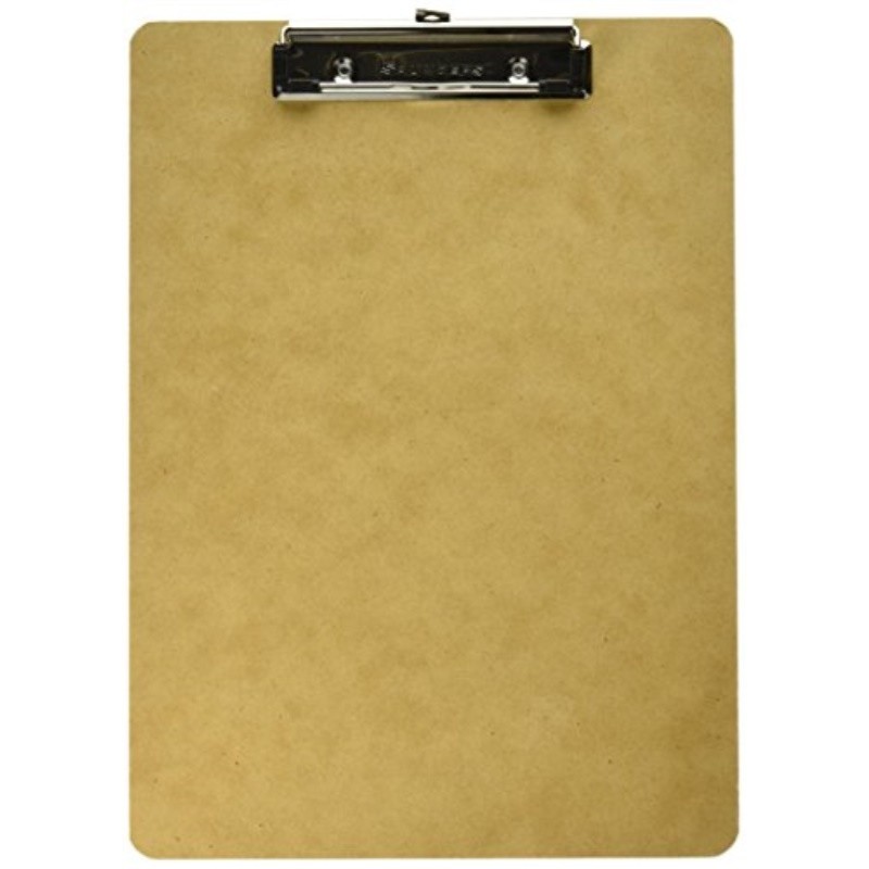 Saunders Recycled Hardboard Clipboard (Letter/A4 size) SA-05512
