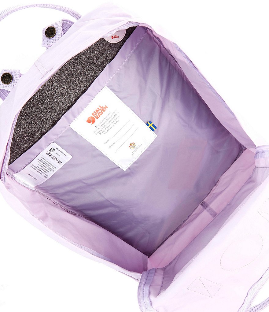 Fjallraven Kanken Water-Resistant Cotton Zipper Convertible Backpack