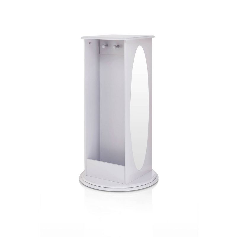 42" Kids' Rotating Dress Up Storage Gray - Guidecraft