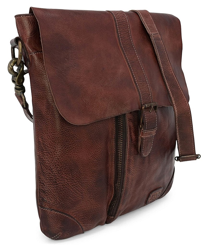 Bed Stu Jack Distressed Leather Crossbody Bag