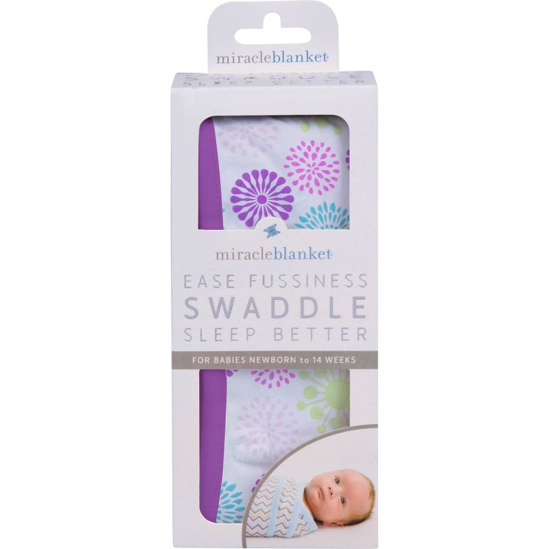 Miracle Blanket Swaddle Wrap Color Bursts