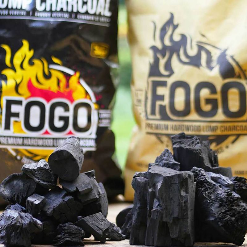 FOGO Super Premium Oak Restaurant All-Natural Smoked Hardwood Large Lump Charcoal for Smoking Sessions and Reverse Sear Type Cooks, 35 Pounds