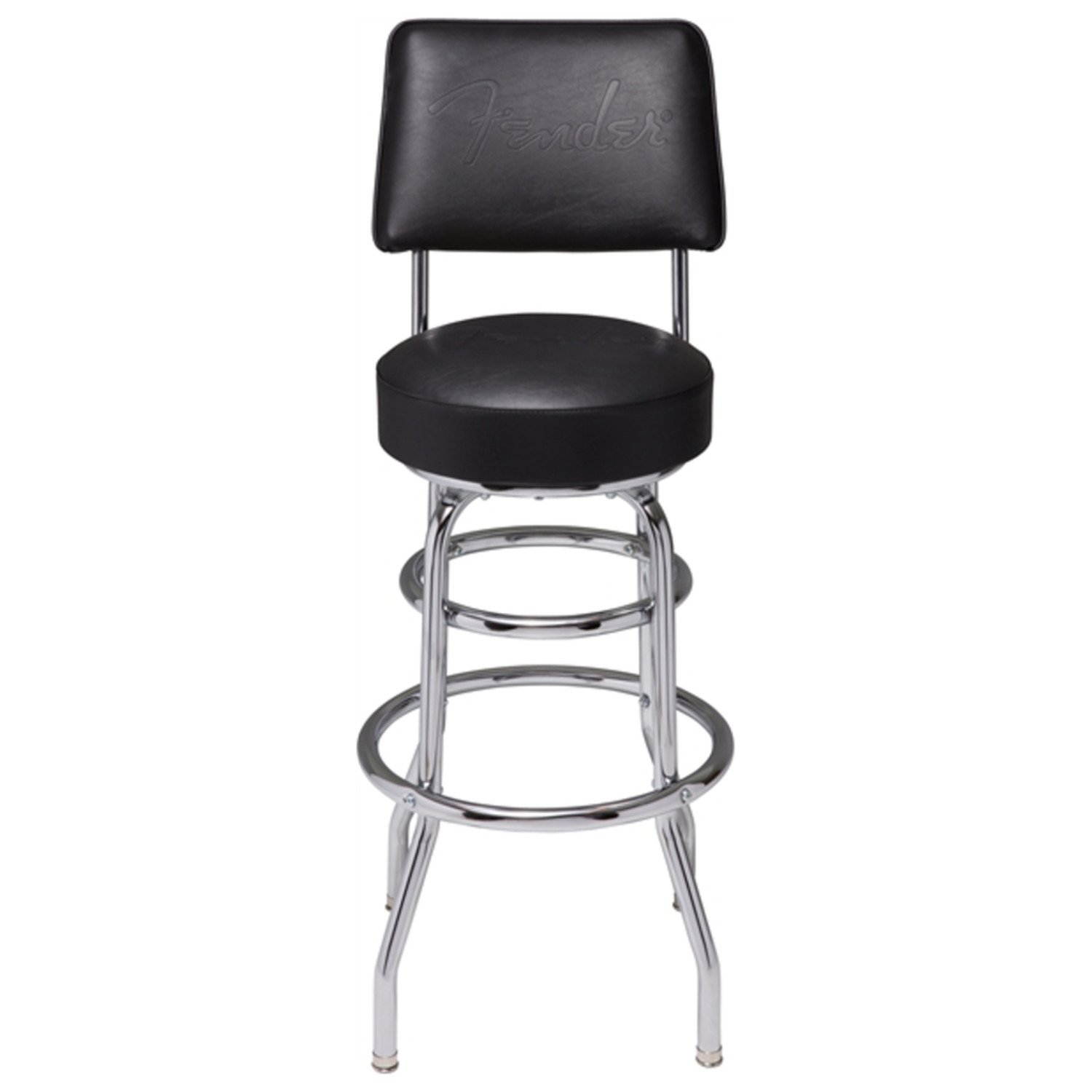 Fender Barstool with Backrest 30" BLK Guitar Tools