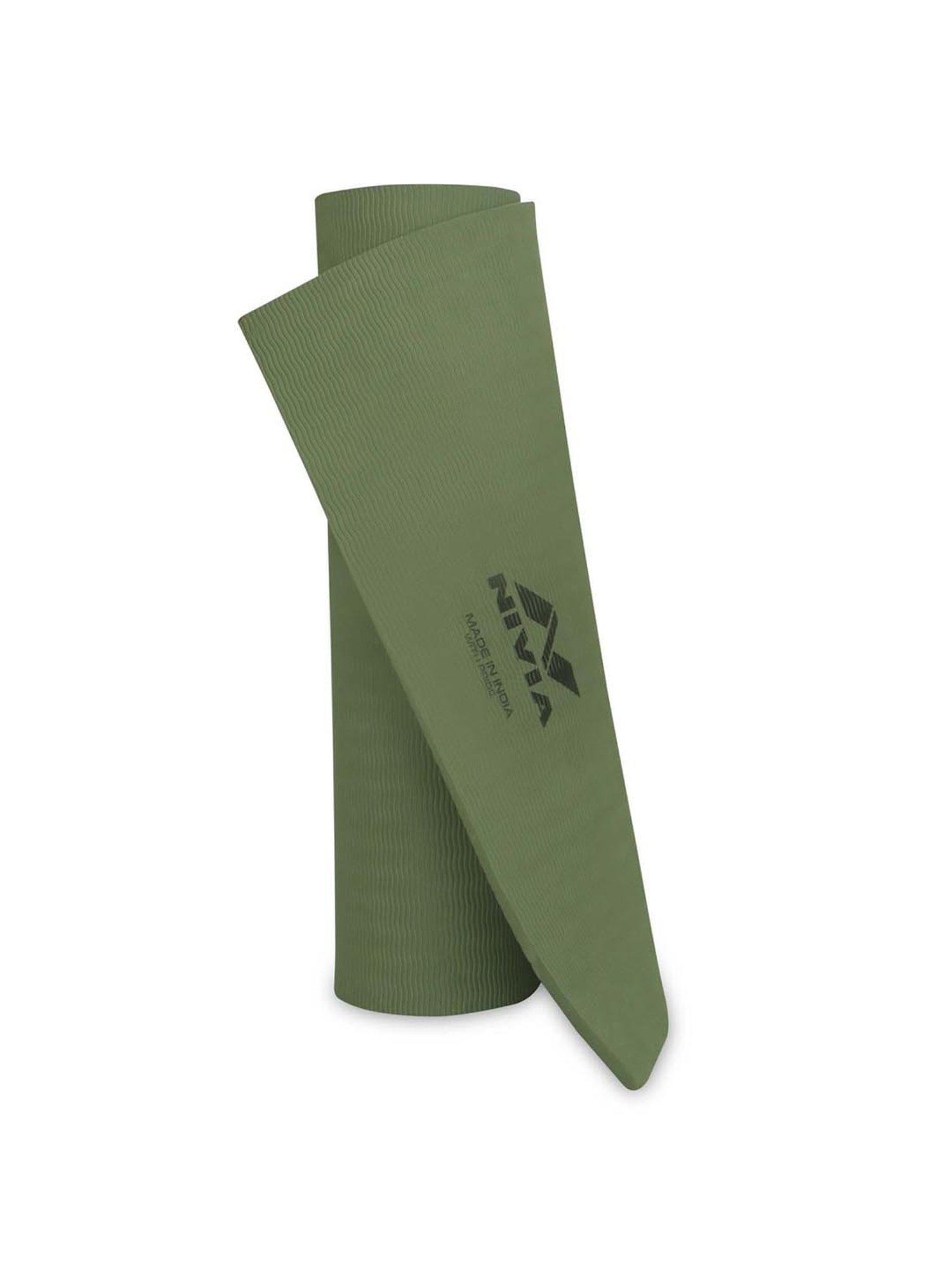 Nivia Green Anti-Skid Yoga Mat (4mm)