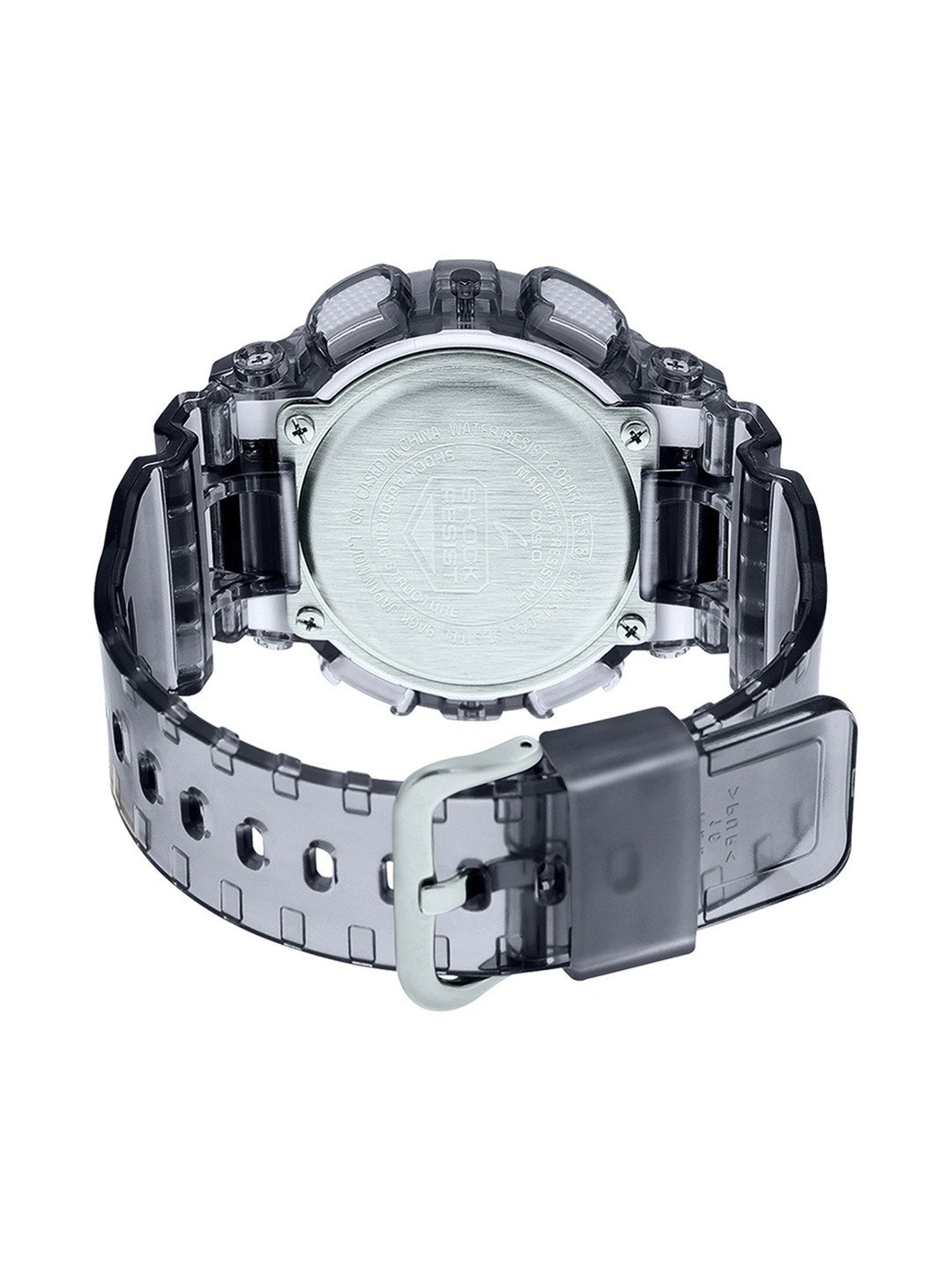 Casio G-Shock GMA-S110GS-8ADR Gray Analog-Digital Dial Grey Resin Strap Women's Watch G1224