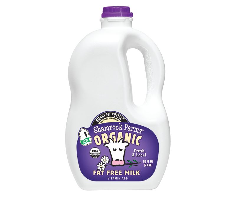 Shamrock Farms Organic Skim Milk - 96 fl oz