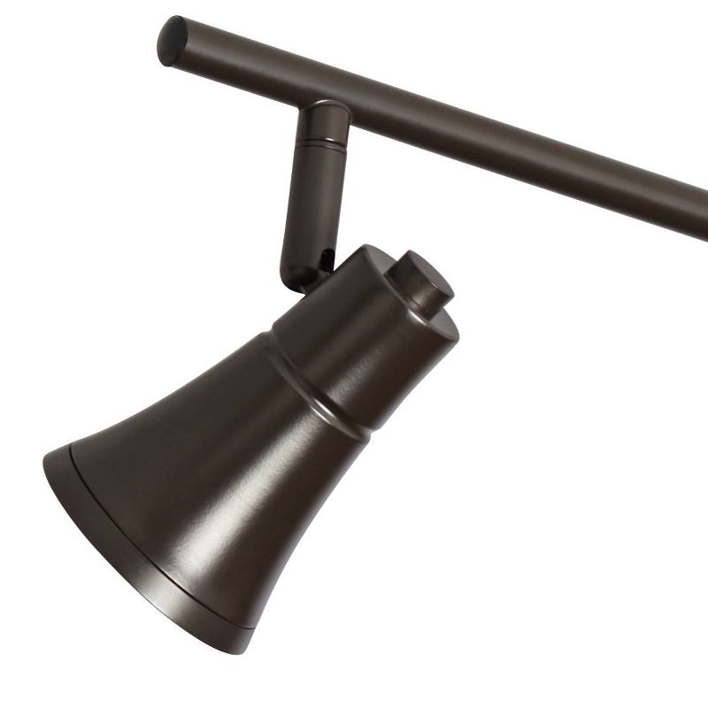 Pro Track Castro 4-Light Bronze GU10 LED Track Fixture