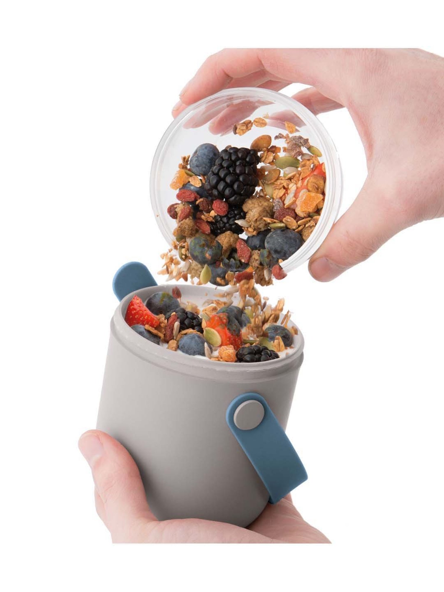 BergHOFF Leo Teal Blue Travel Lunch Set