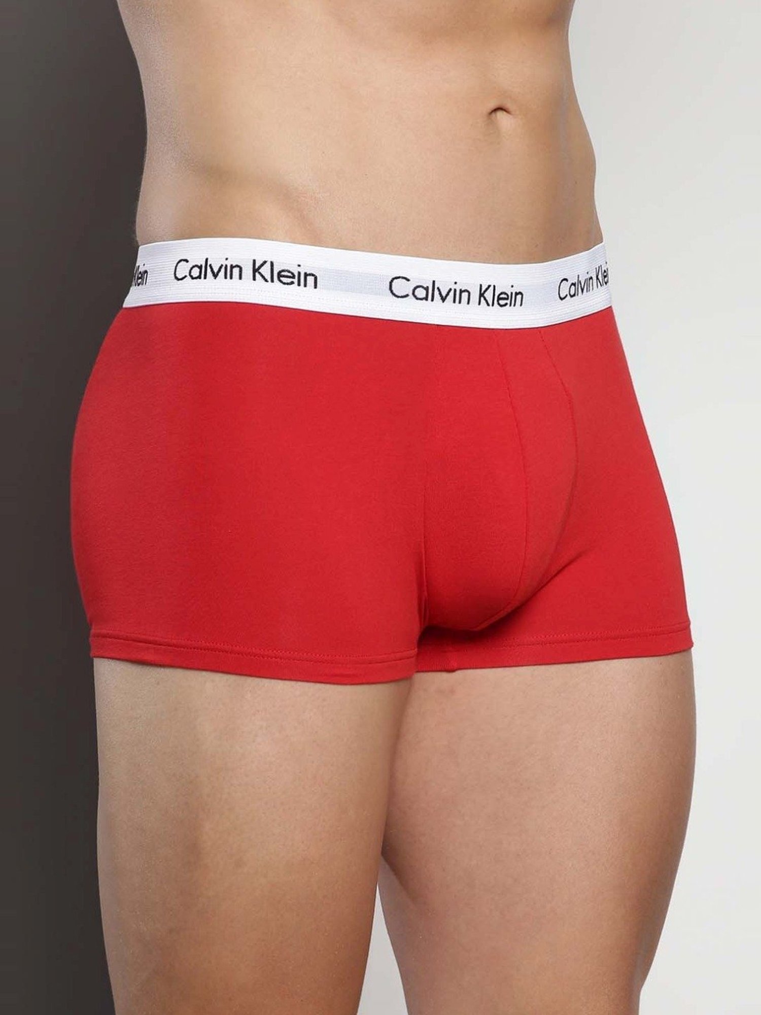 Jack & Jones Pompeian Red Regular Fit Trunks