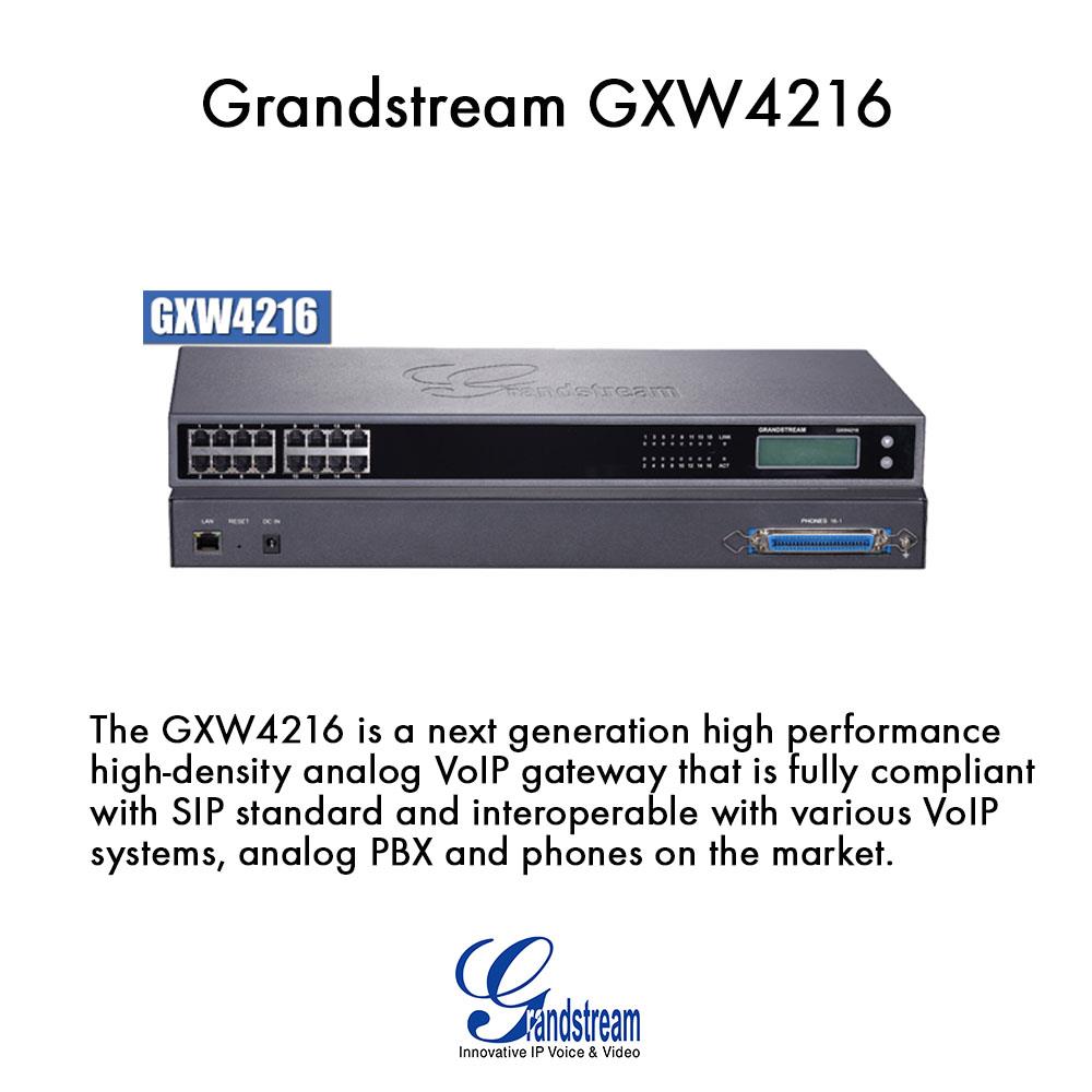 Grandstream High Density Fxs Analog Voip Gateway