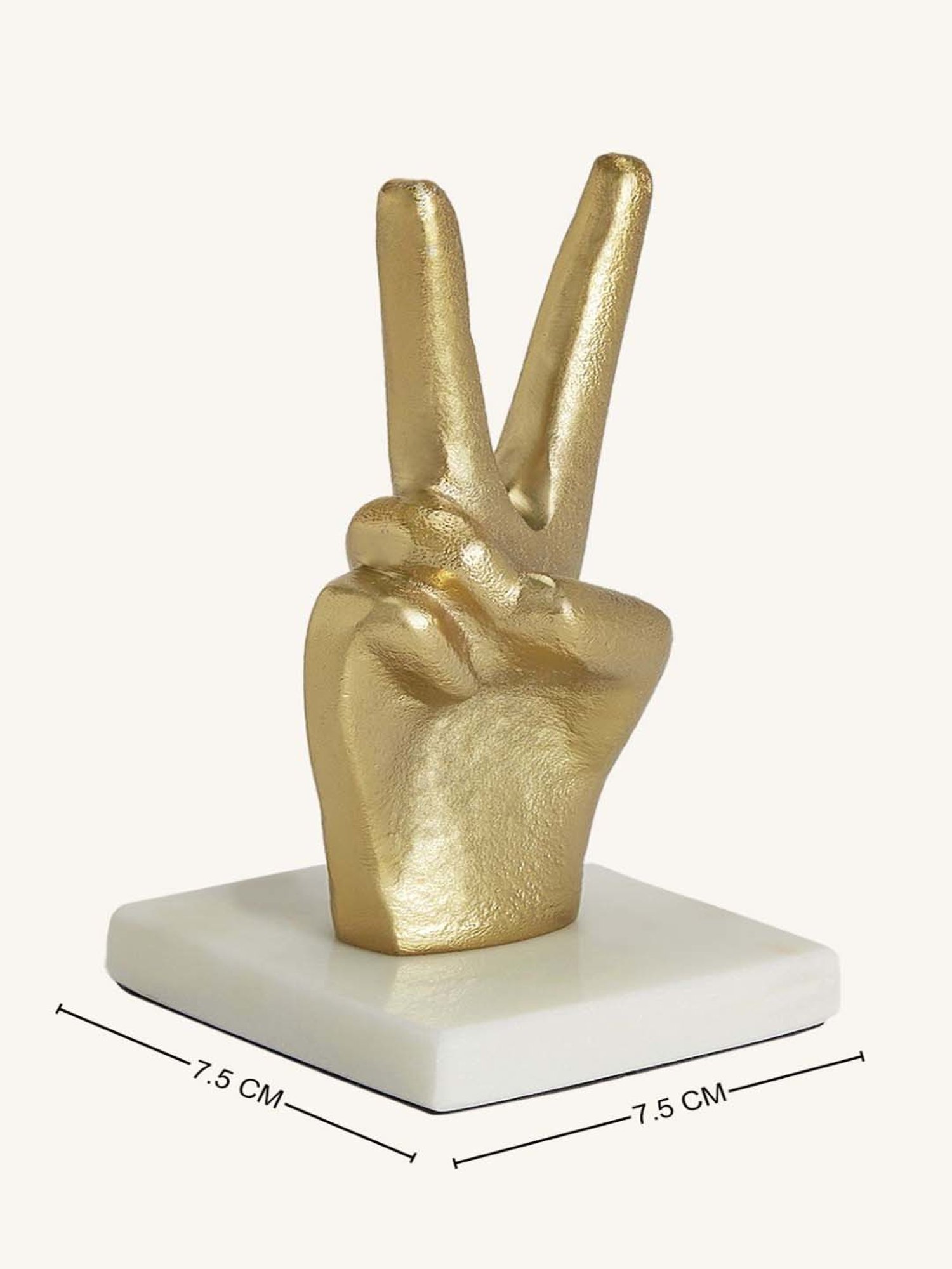 Living Scapes by Pantaloons Silver Aluminium Figurine