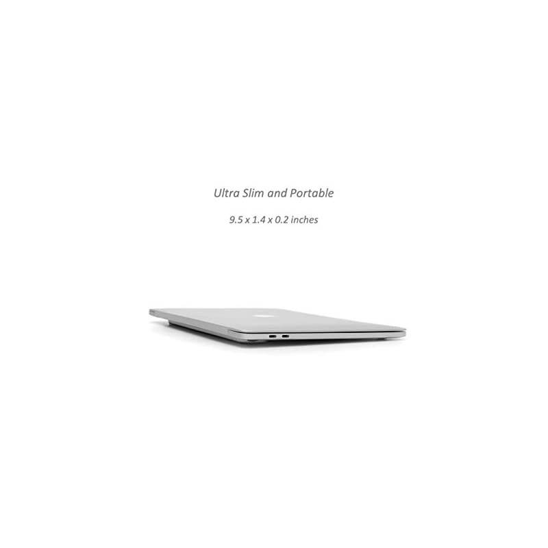 and Laptop Riser Folding Aluminum Computer Stand Universally Compatible with 1016 Models Including MacBook iPad HP Lenovo and Dell SelfAdhesive with NonSkid Silicone Feet Silver