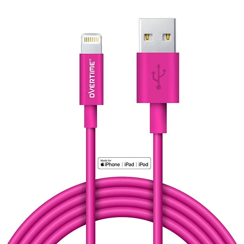 Apple MFi Certified Lightning Cable,  iPhone & iPad Fast Charger 4ft, Charging Cord for iPhone 11/11 Pro/11 Pro Max/X/XS Max/XR/8 Plus/7/6/5/SE, iPad Pro/Air 2/Mini 4/3/2, iPod Touch - White