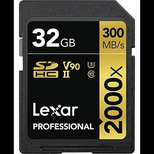 Lexar 32GB PRO SDHC 2000X RDR UII BL NA