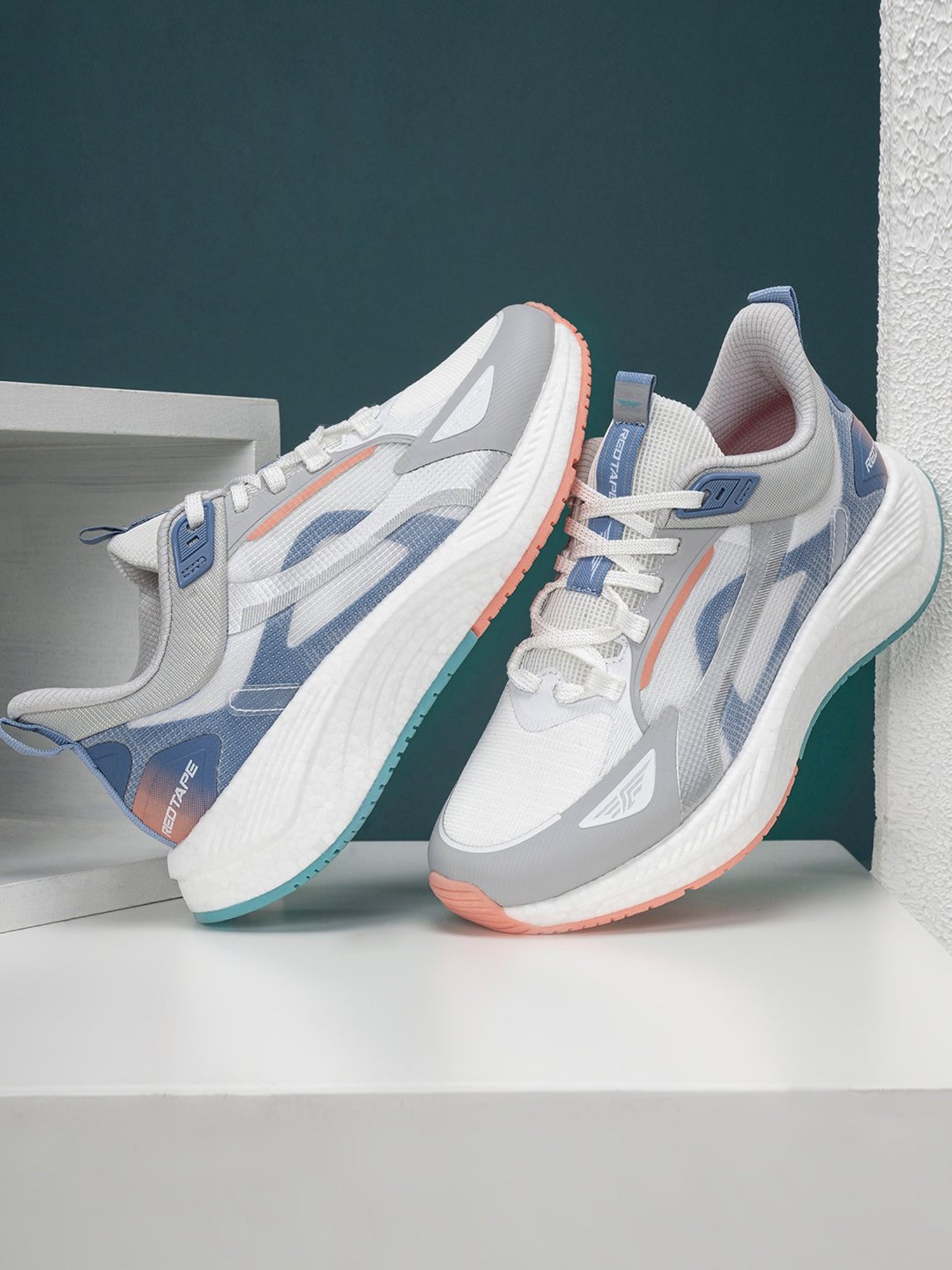 Red Tape Women's Drift + Blue Running Shoes
