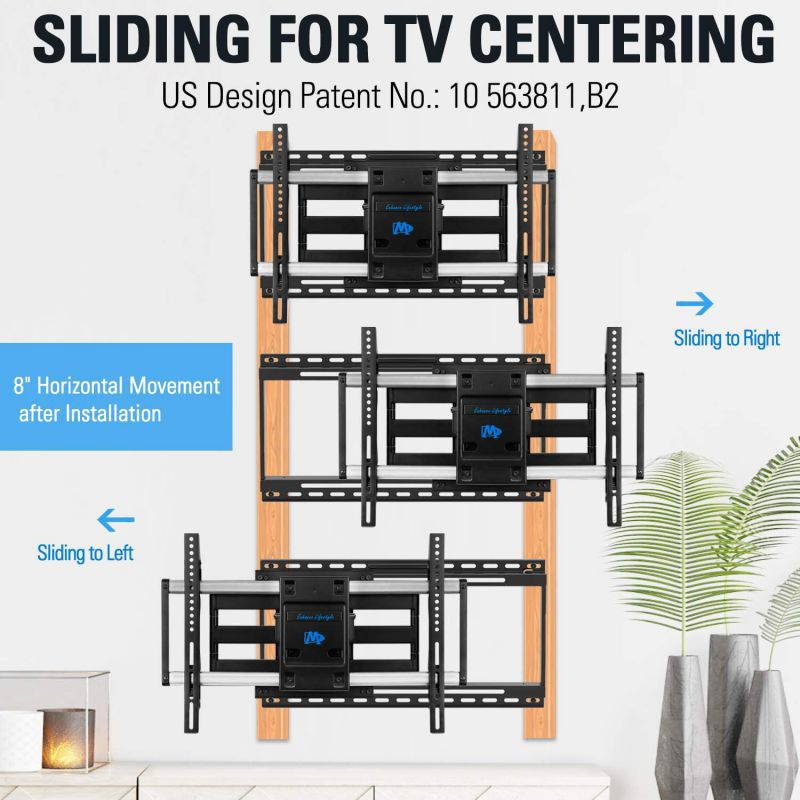 Mounting Dream Full Motion TV Wall Mount for 42-70" TVs Sliding TV Mount