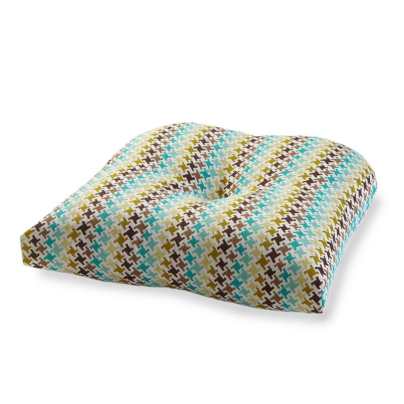 Highland Single U Chair Cushion Teal - Terrasol