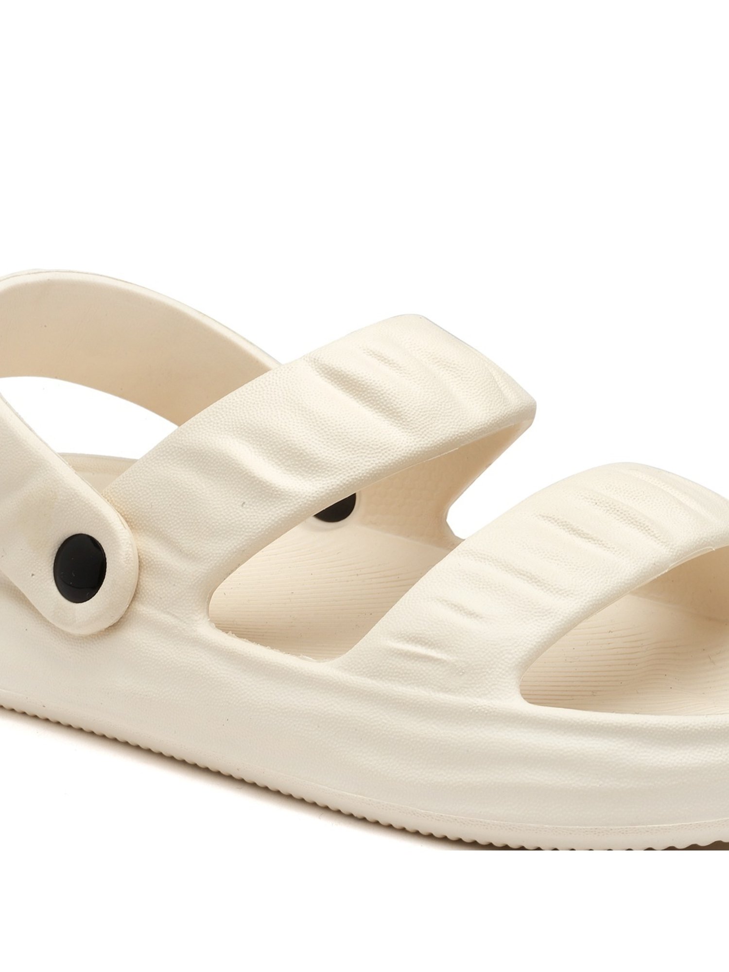 Asian Women's Cream Sling Back Sandals