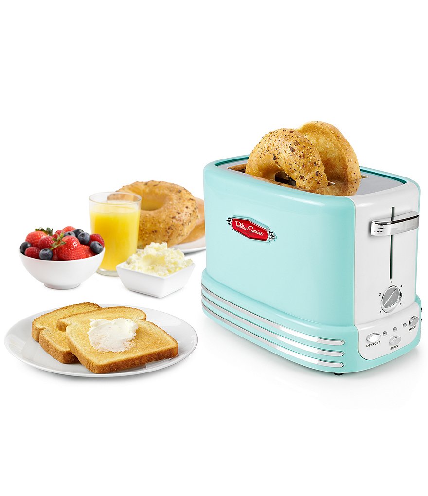 Nostalgia Electrics Retro 2-Slide Toaster