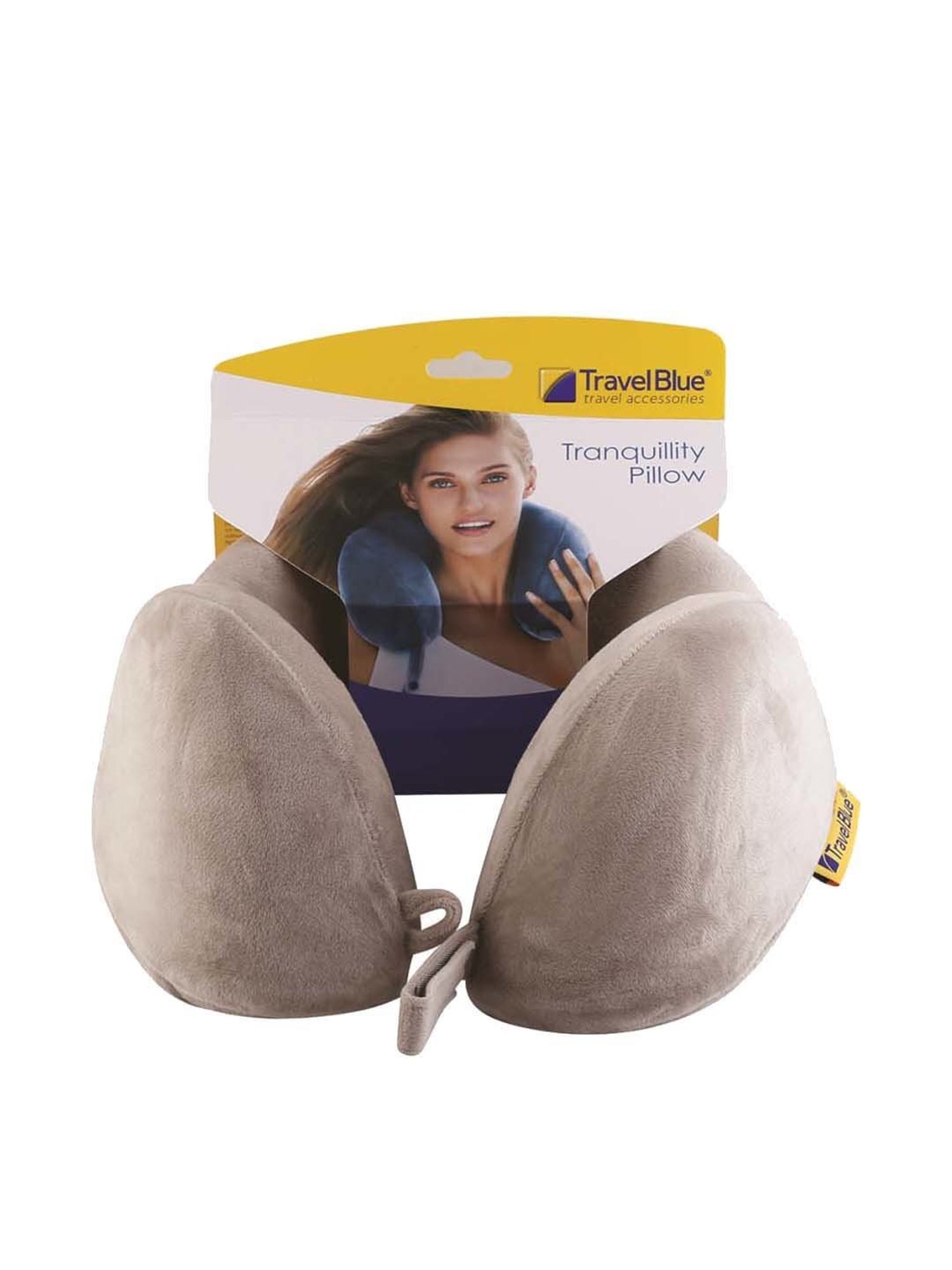 Travel Blue Grey Tranquillity Neck Pillow