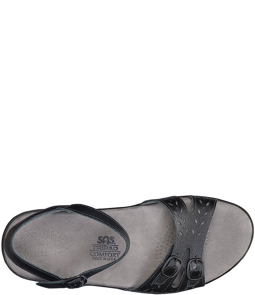 SAS Duo Leather Wedge Sandals