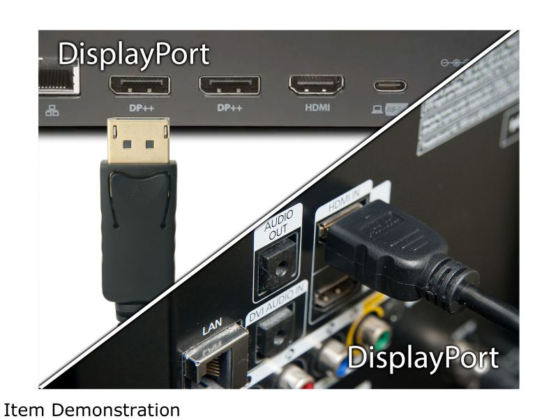 DisplayPort Cable with Latches MM DP to DP 1080p 50ft P580050