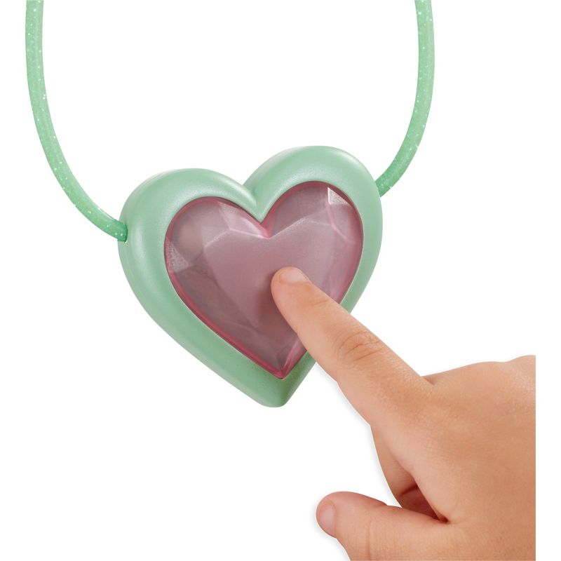 Little Adventures Girls' Princess Gloves White with Diva Crown Silver