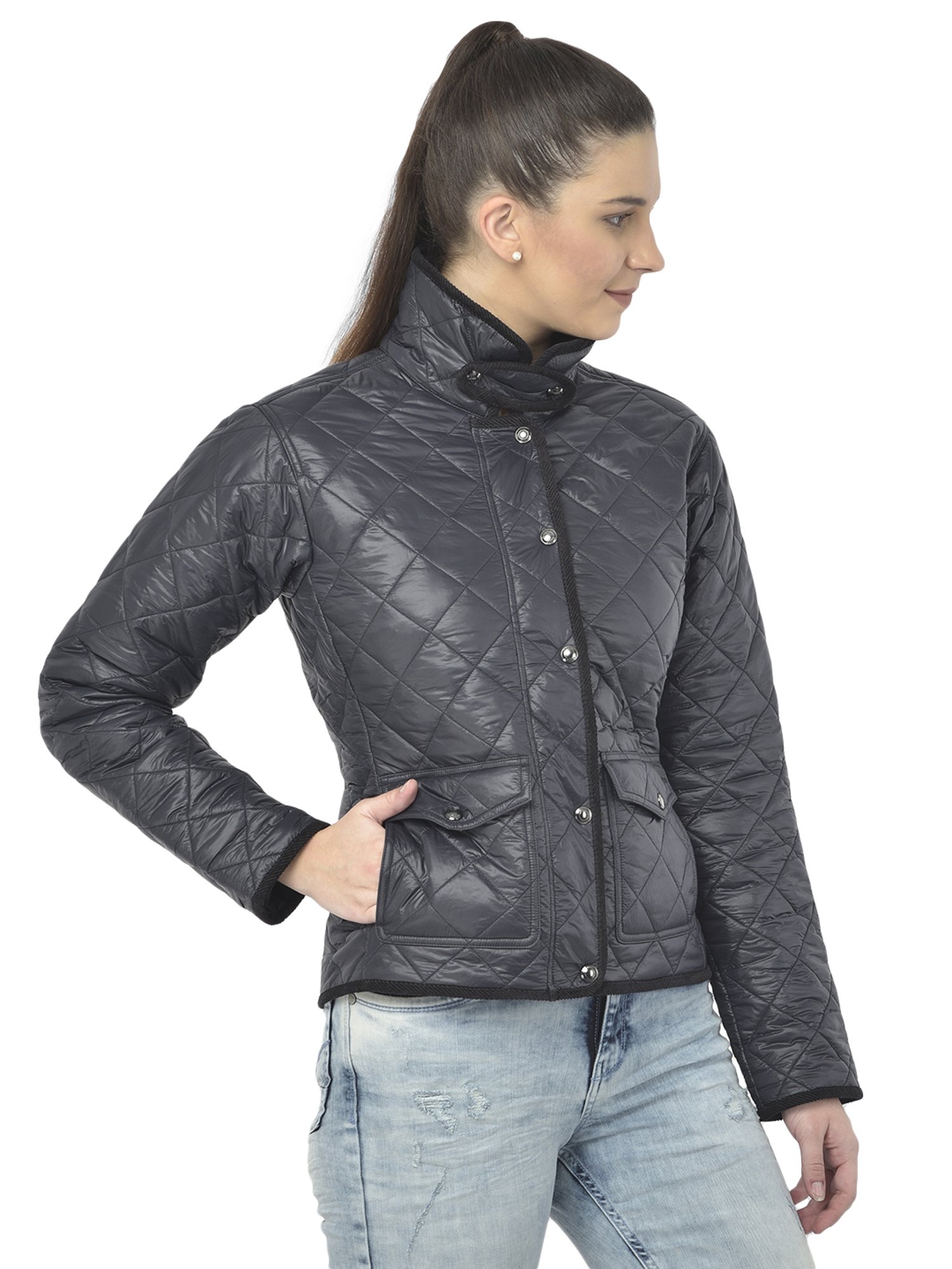 Woods Grey Padded Jacket