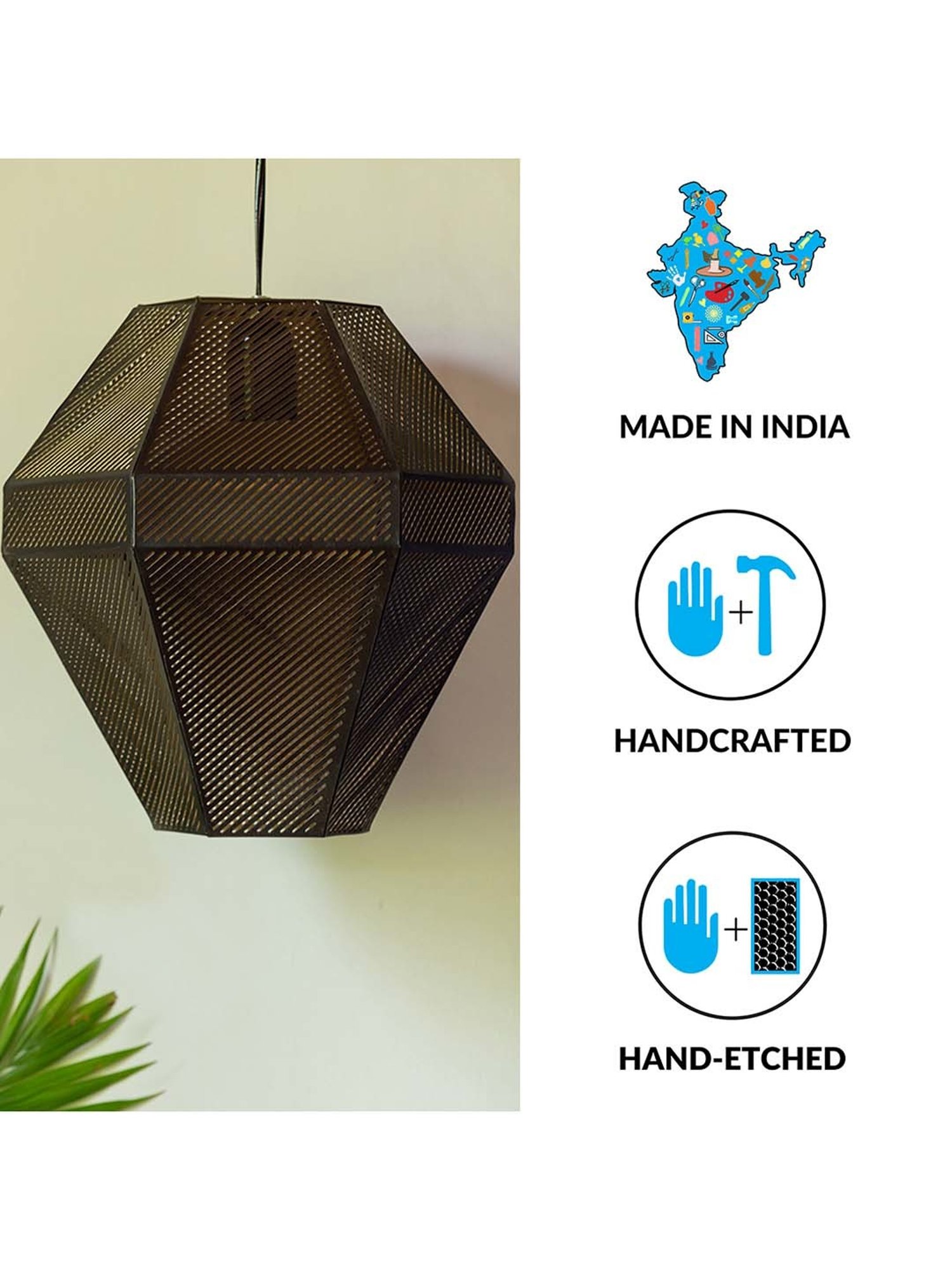 Fos Lighting 'Dish' Antique Gold & White Brass 5-In-1 Hanging Light