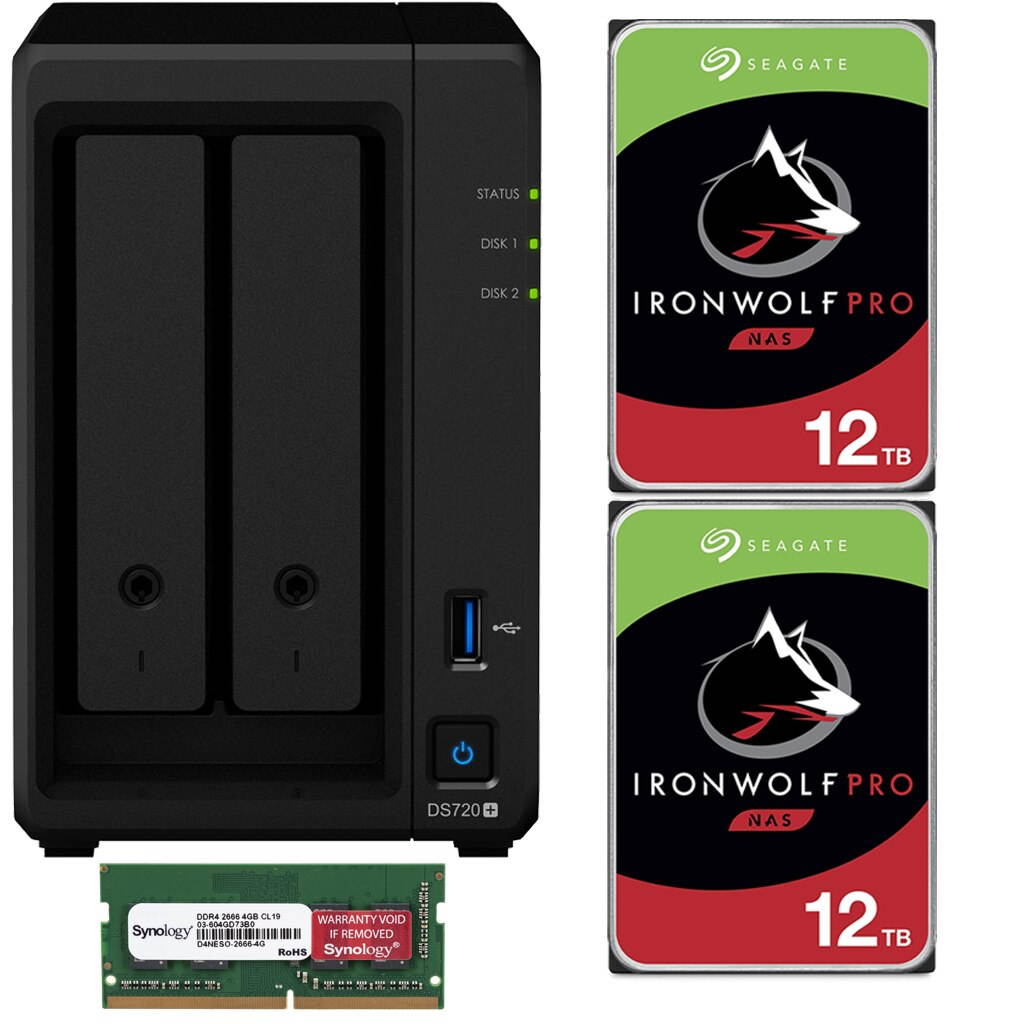 Synology 2 Bay Network Video Recorder NVR1218 (Diskless)