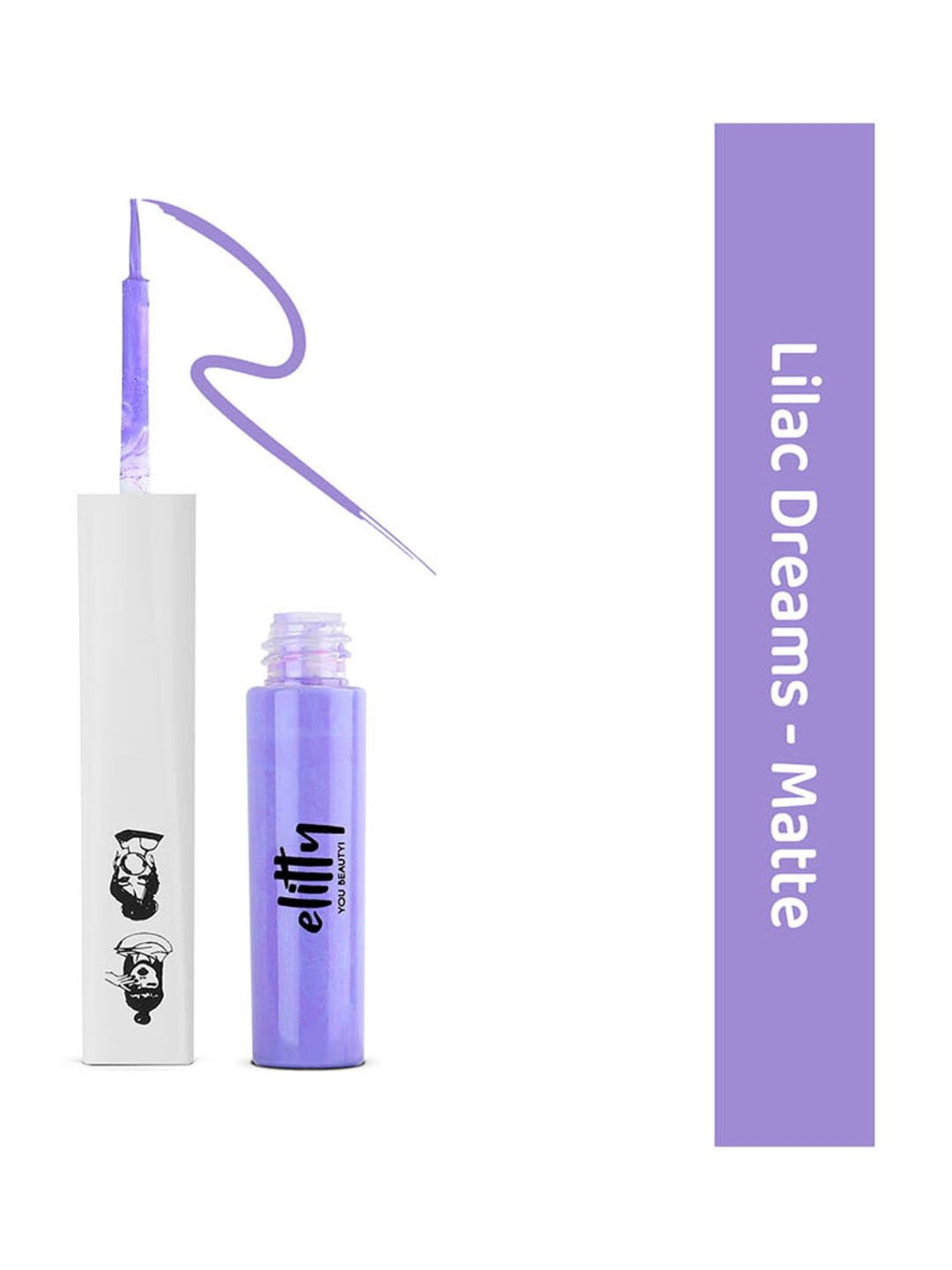 Elitty All Eyes on You Pop Eyeliner - Lilac Dreams (Matte Purple) - 4 ml