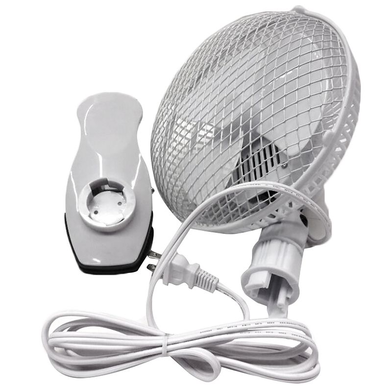 Optimus 7 Inch Personal Clip-on Desk Fan