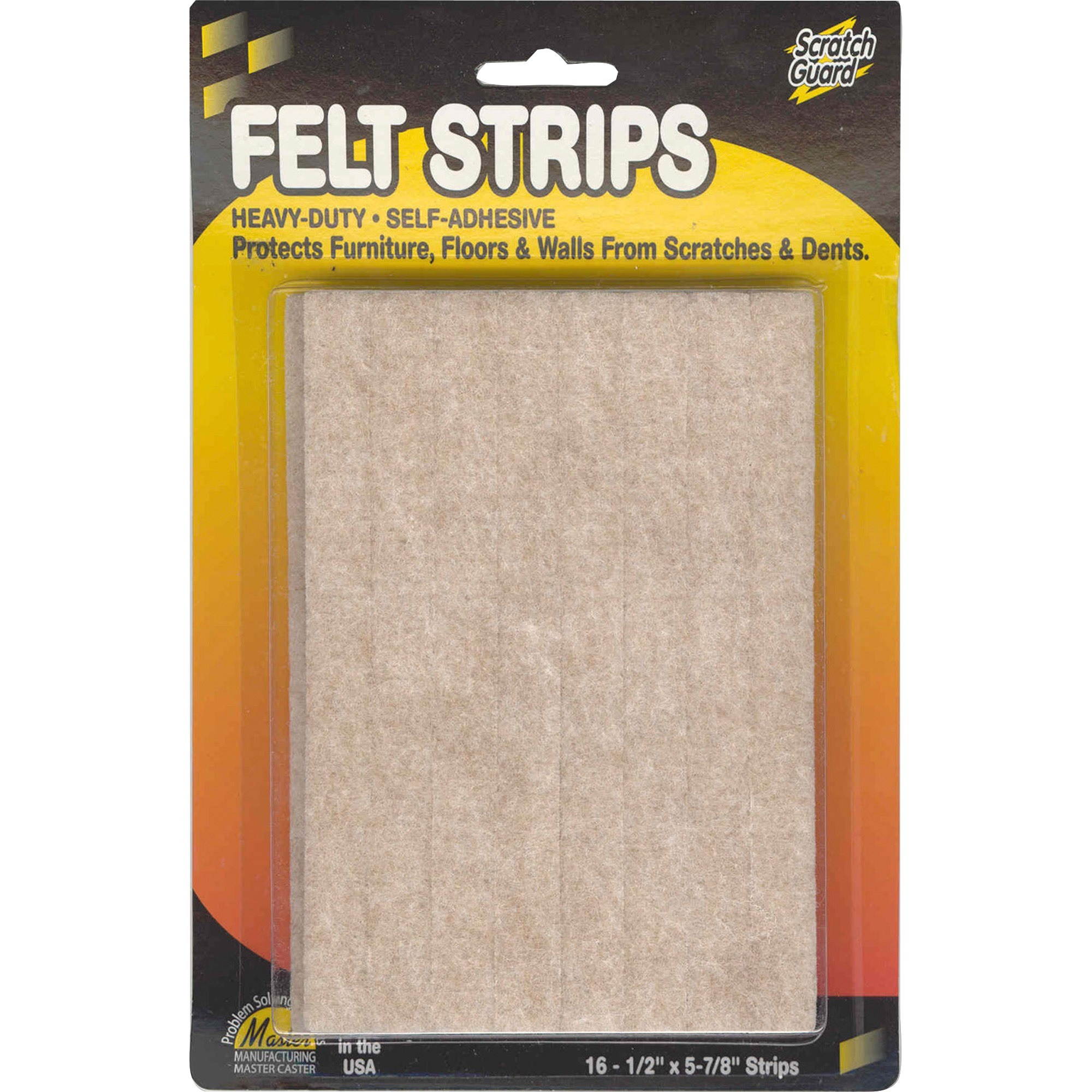 Master Scratch Guard 88495 Heavy Duty Felt Pad 1 PK